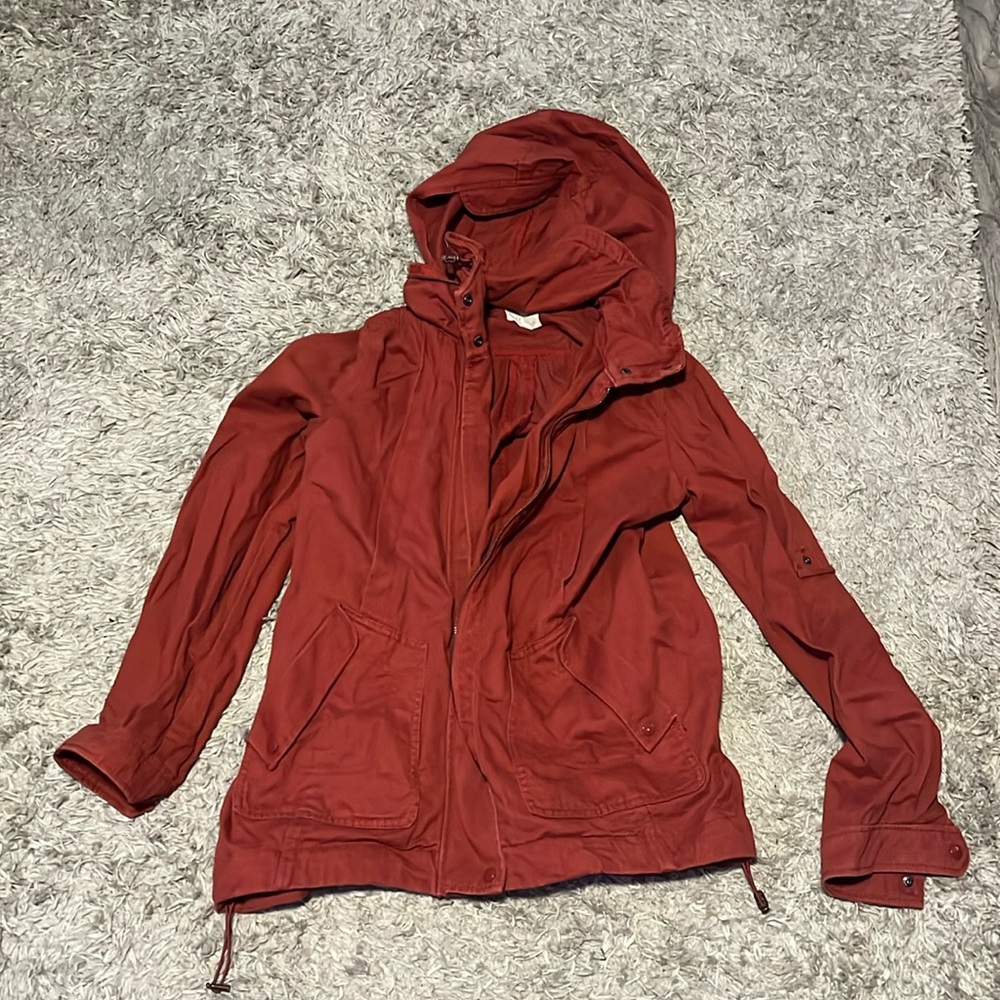 JOLT 100% cotton jacket with storable hood